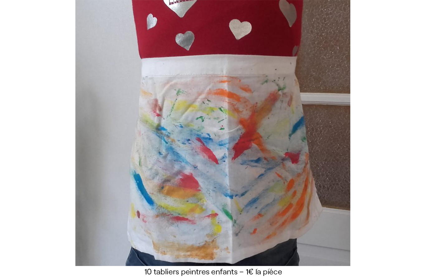 10 tabliers peintres enfants – 1 € la pièce copie