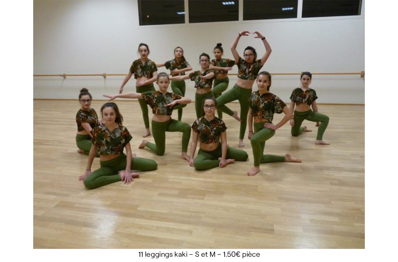 11 leggings kaki – S et M – 1€50 (pièce) copie