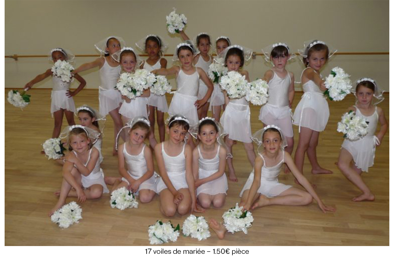 17 voiles de mariée – 1€50 pièce copie