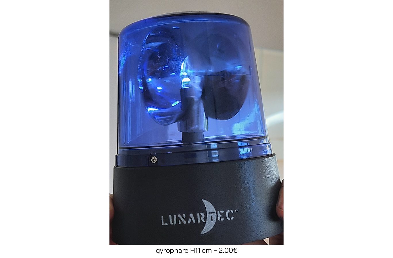gyrophare H11 cm 2.00€