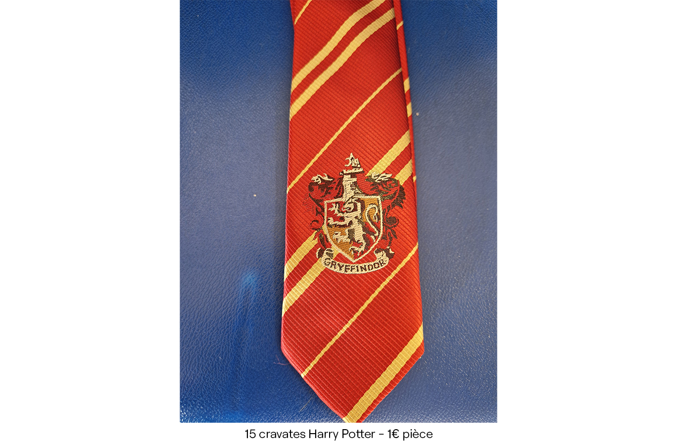 15 cravates Harry Potter -1.00€ pièce