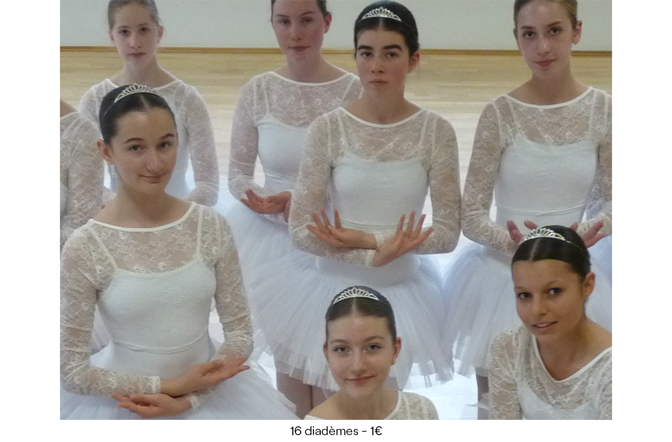 16 diadèmes 1.00€