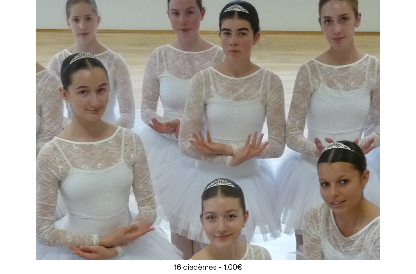16 diadèmes 1.00€